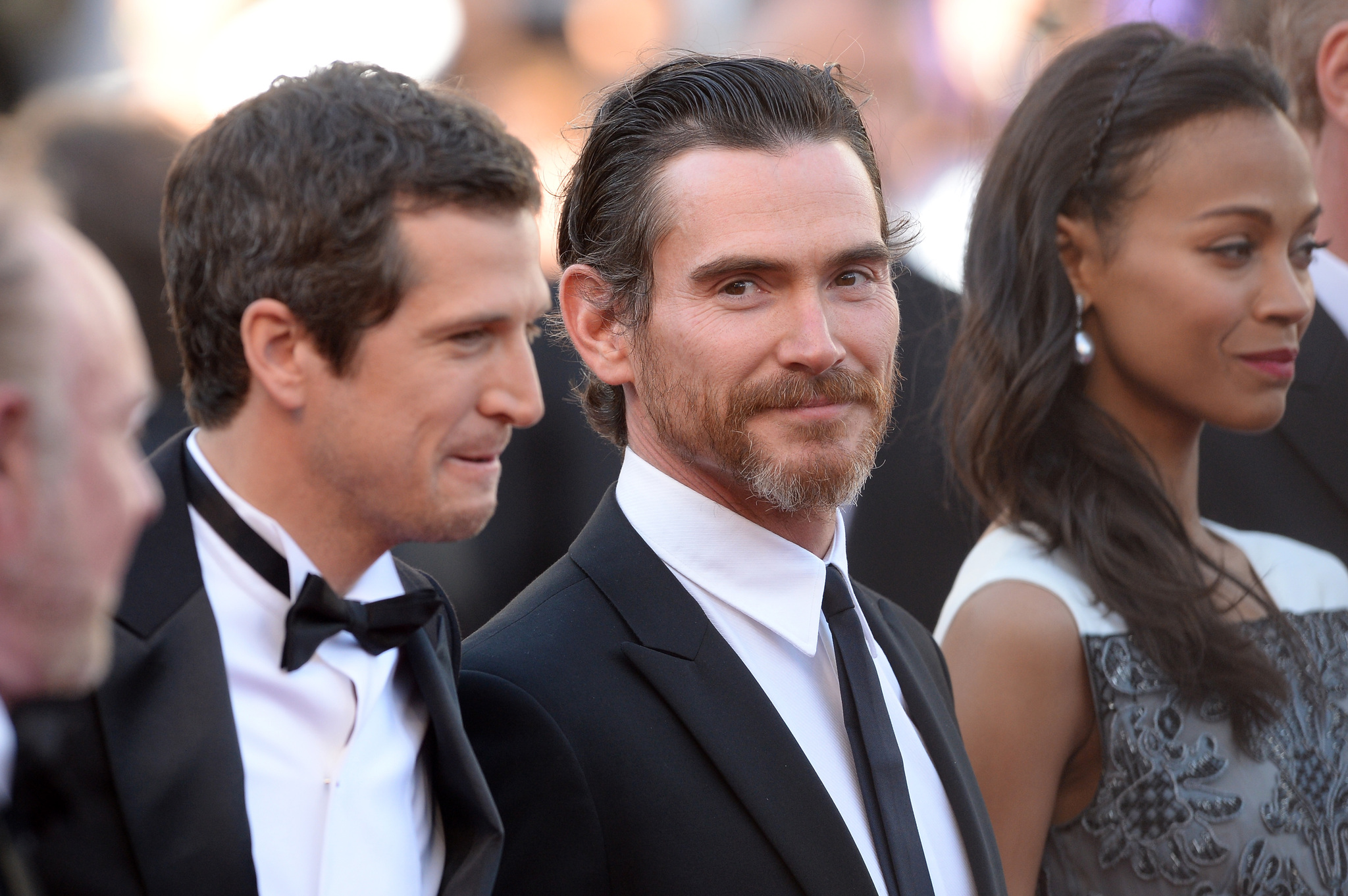 Billy Crudup, Guillaume Canet and Zoe Saldana at event of Blood Ties (2013)
