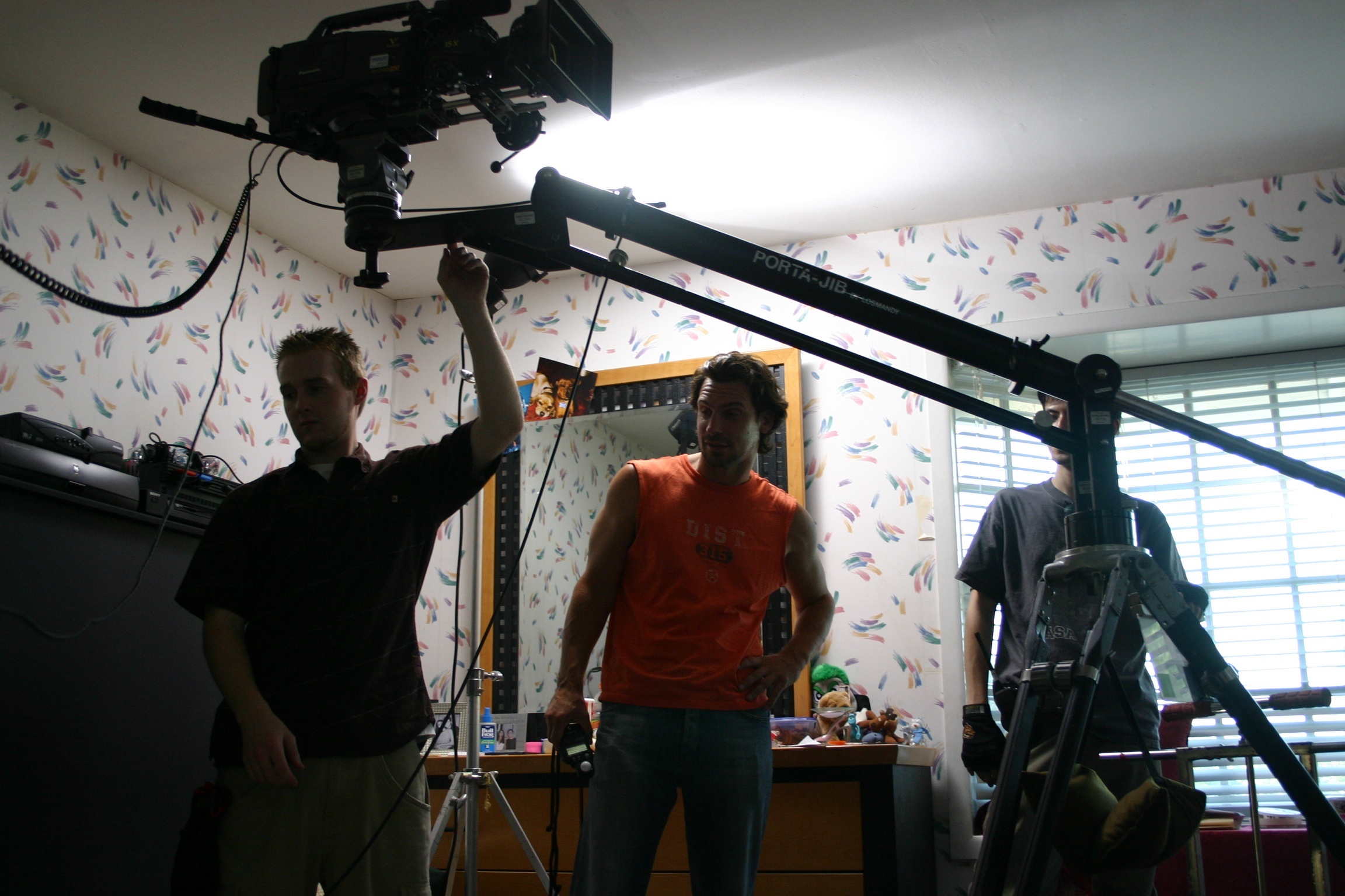 Carmine Cangialosi directing a scene from 