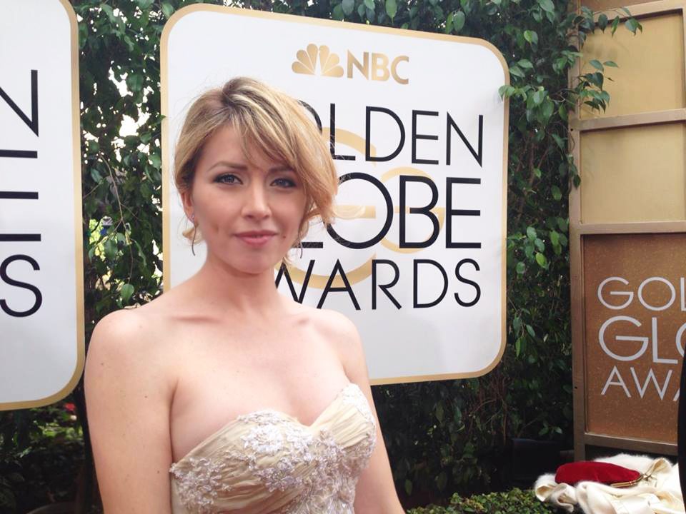 At the Golden Globe Awards 2014