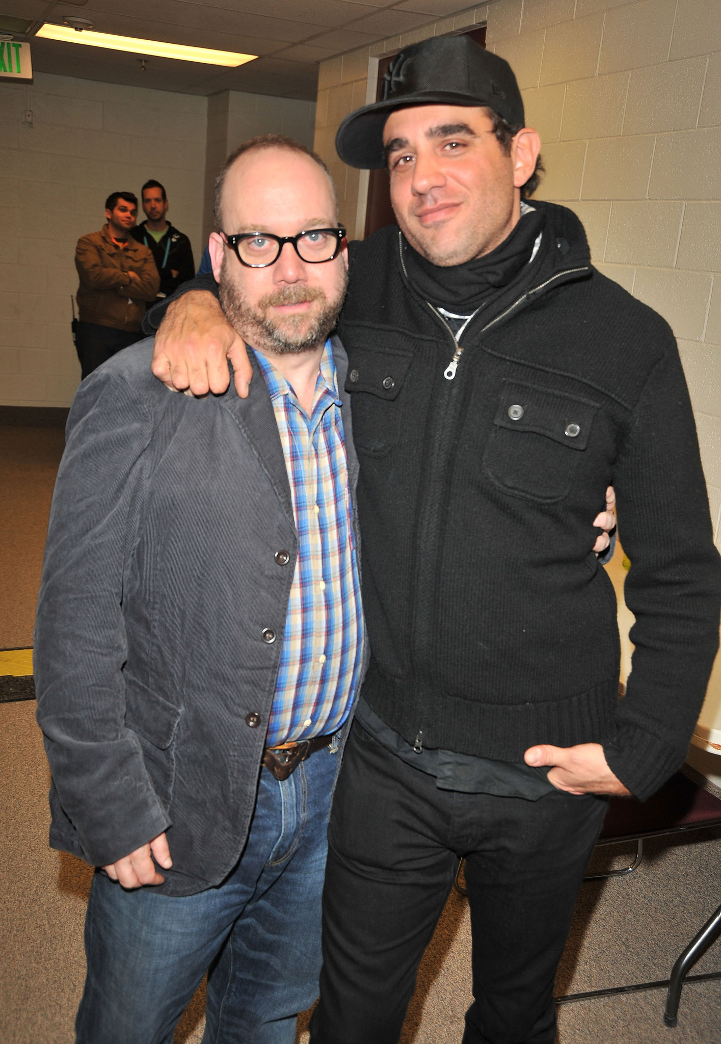 Bobby Cannavale and Paul Giamatti at event of Win Win (2011)