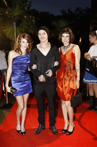 with Václav Jirácek and Tatiana Pauhofová, Janosik Premiere