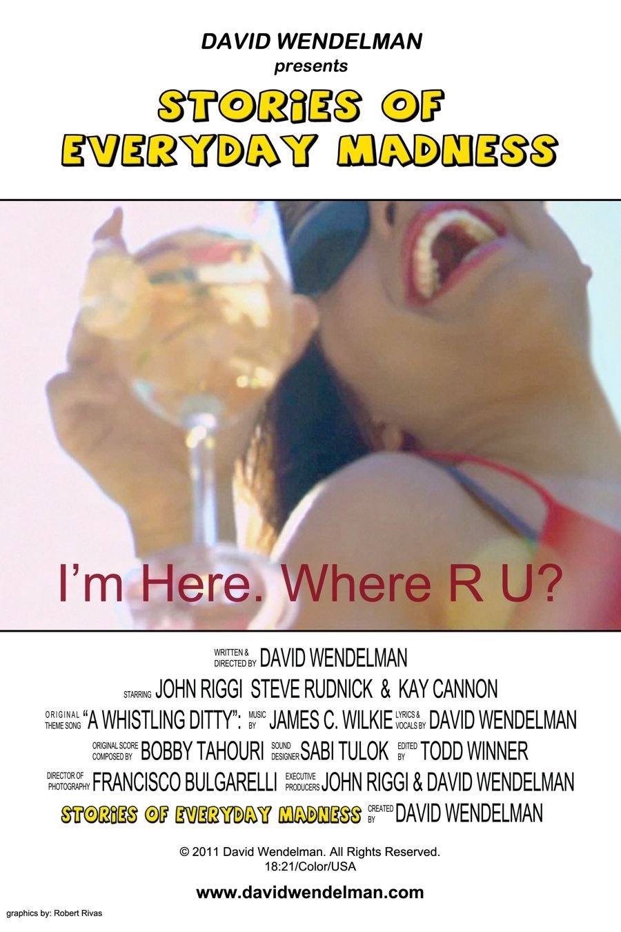 The official poster for David Wendelman's short film 
