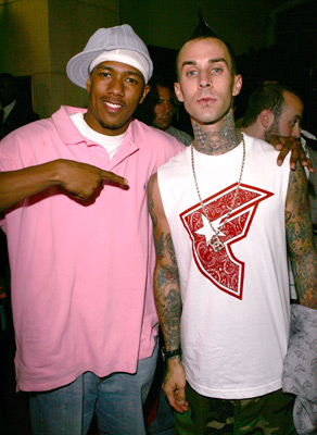 Travis Barker and Nick Cannon