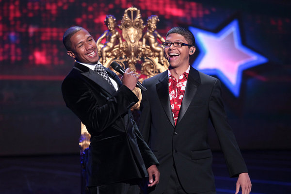 Still of Nick Cannon and Tay Zonday in America's Got Talent (2006)