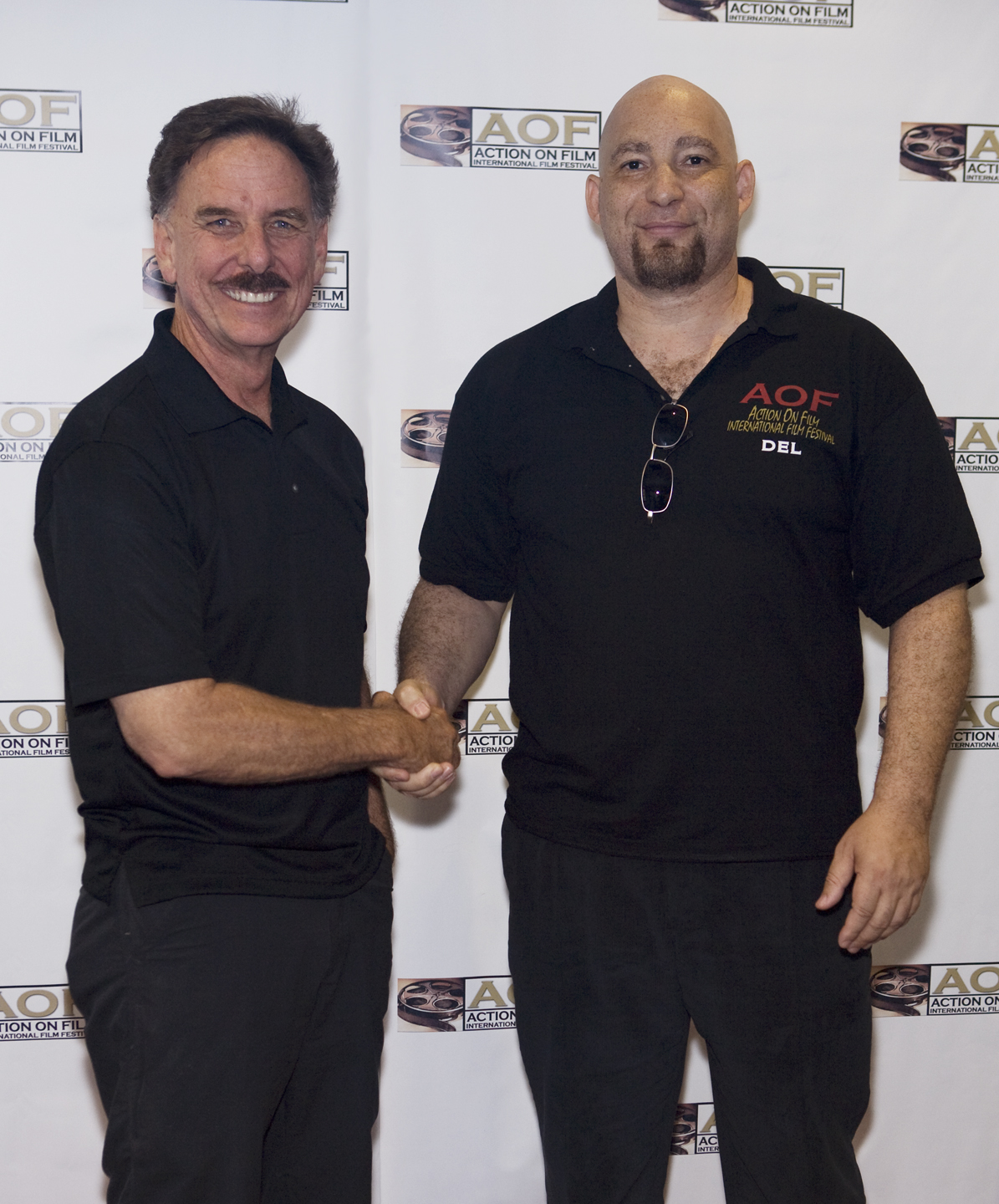 Chris Canole and Del Weston (AOF Director)