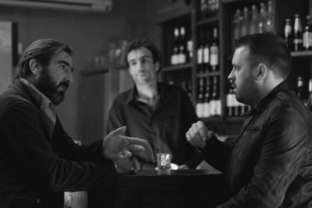 Eric Cantona, Simon Phillips and Miguel Pinheiro in Jack Says (2008)