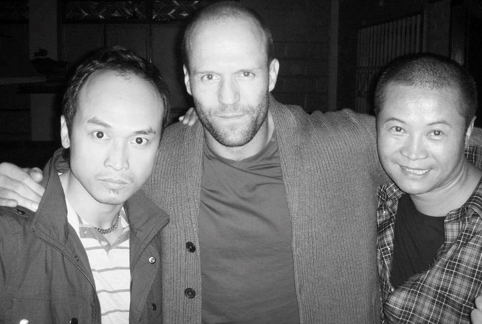 Still of Jason Ninh Cao, Jason Statham & Vincent Wang.