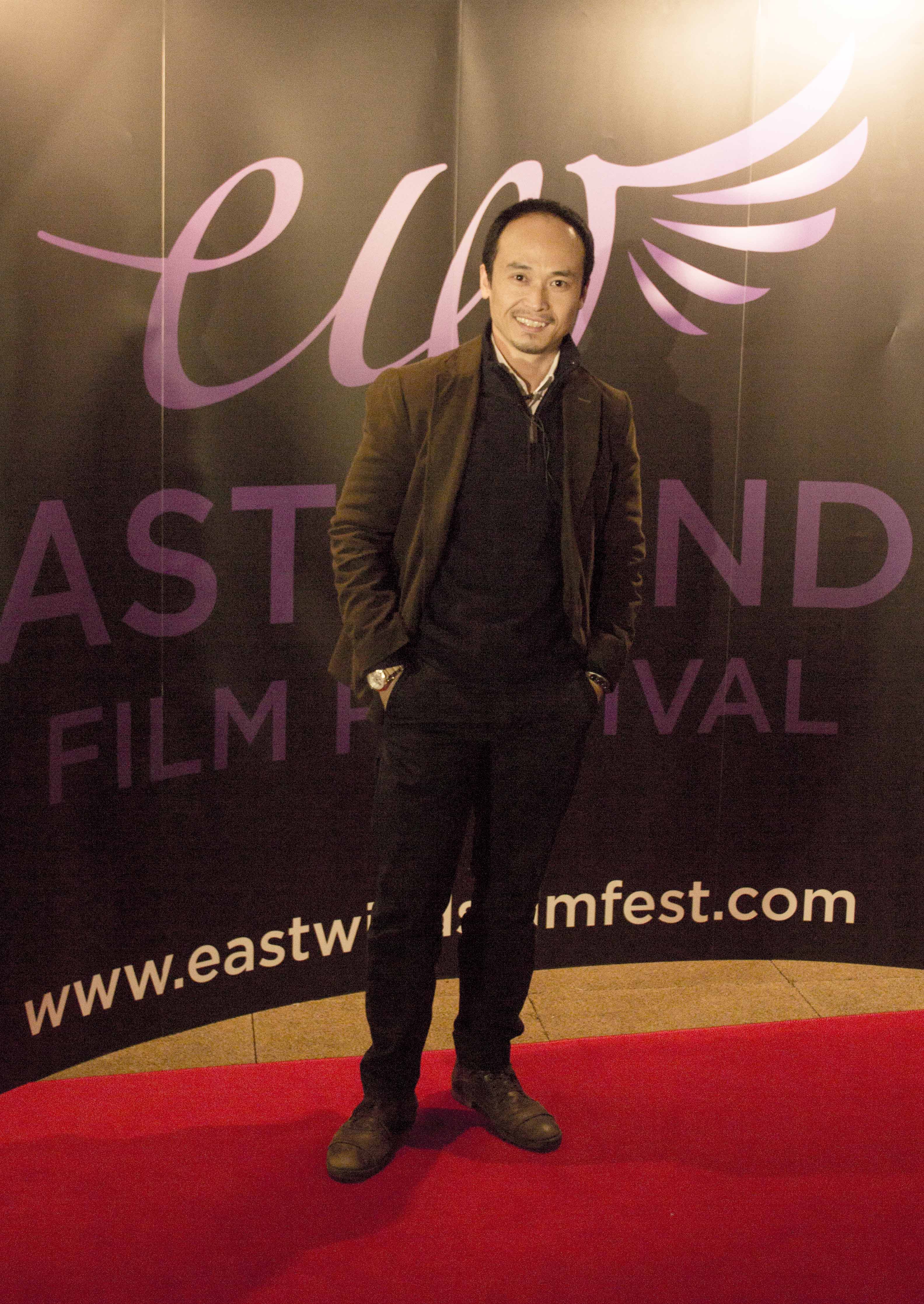Still of Jason Ninh Cao at the East Winds Film festival.