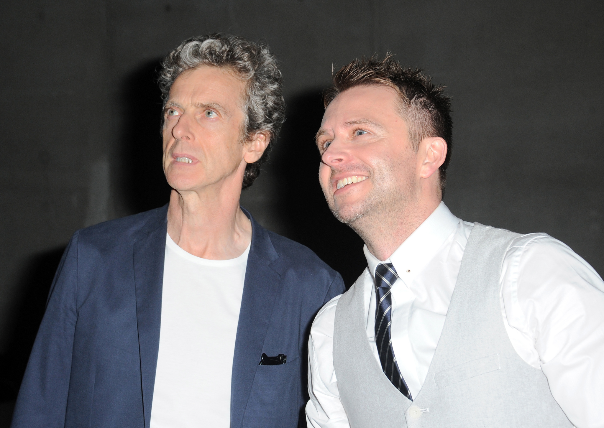 Peter Capaldi and Chris Hardwick at event of Doctor Who (2005)