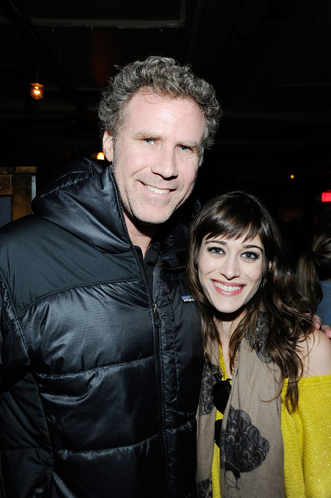 Will Ferrell and Lizzy Caplan