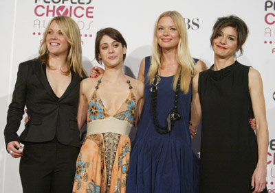 Lizzy Caplan, Heather Goldenhersh and Andrea Anders