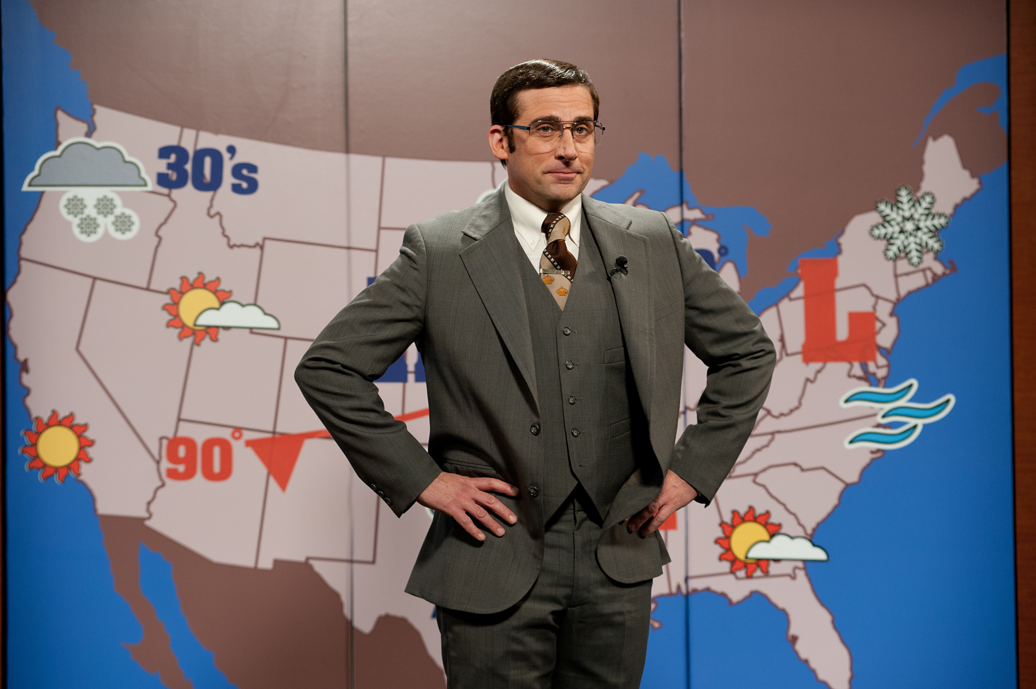 Still of Steve Carell in Anchorman 2: The Legend Continues (2013)