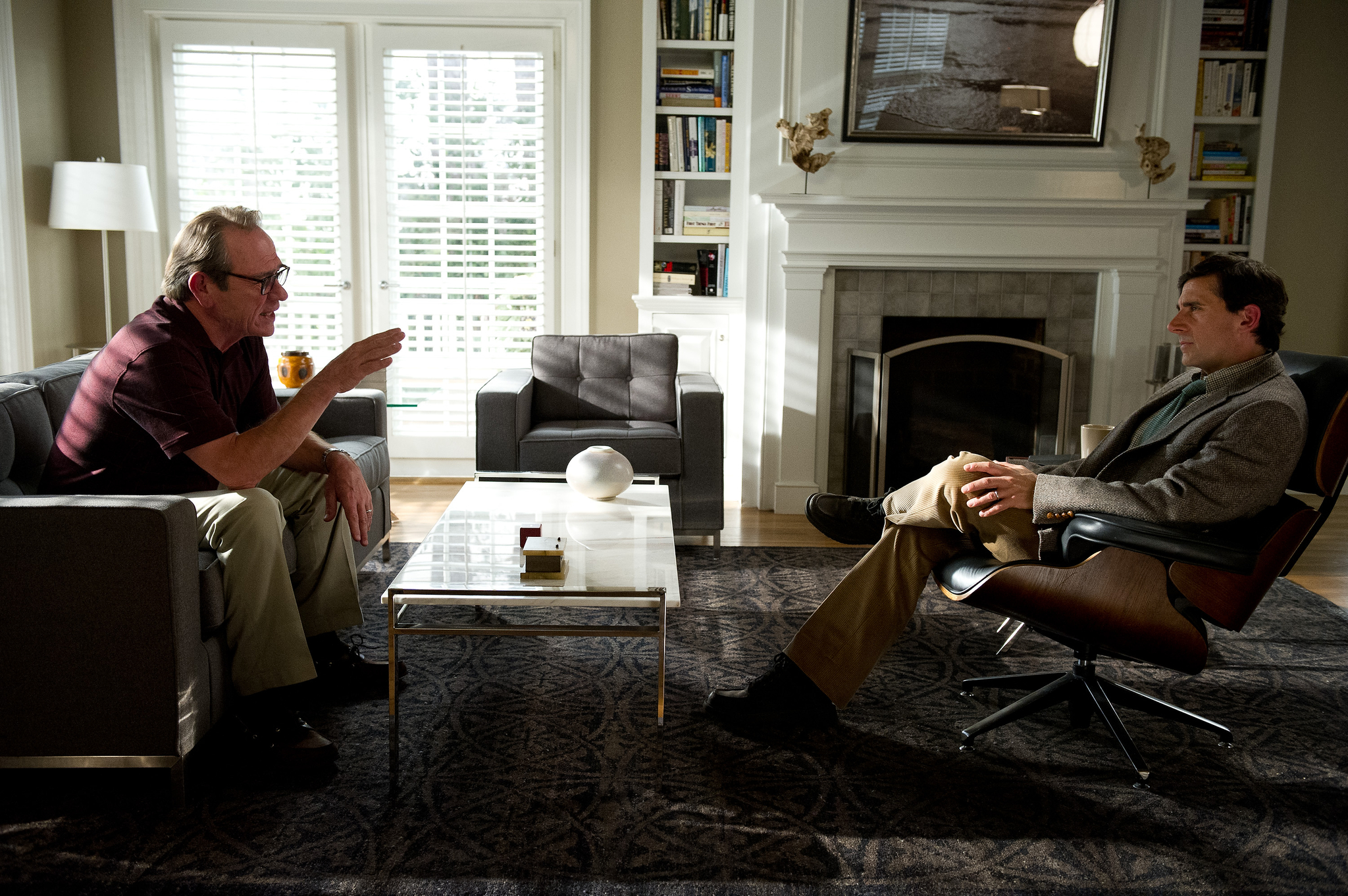 Still of Tommy Lee Jones and Steve Carell in Hope Springs (2012)