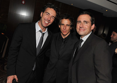 Ben Stiller, Steve Carell and Shawn Levy at event of Naktinis pasimatymas (2010)