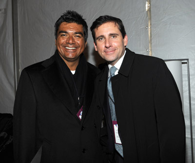 Steve Carell and George Lopez