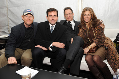 Tom Hanks, Ron Howard, Rita Wilson and Steve Carell