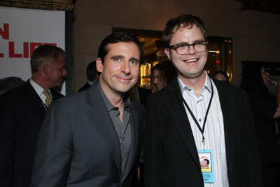 Steve Carell and Rainn Wilson at event of Dan in Real Life (2007)