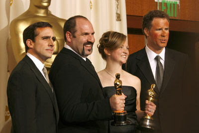 Will Ferrell, Howard Berger, Steve Carell and Tami Lane at event of The 78th Annual Academy Awards (2006)