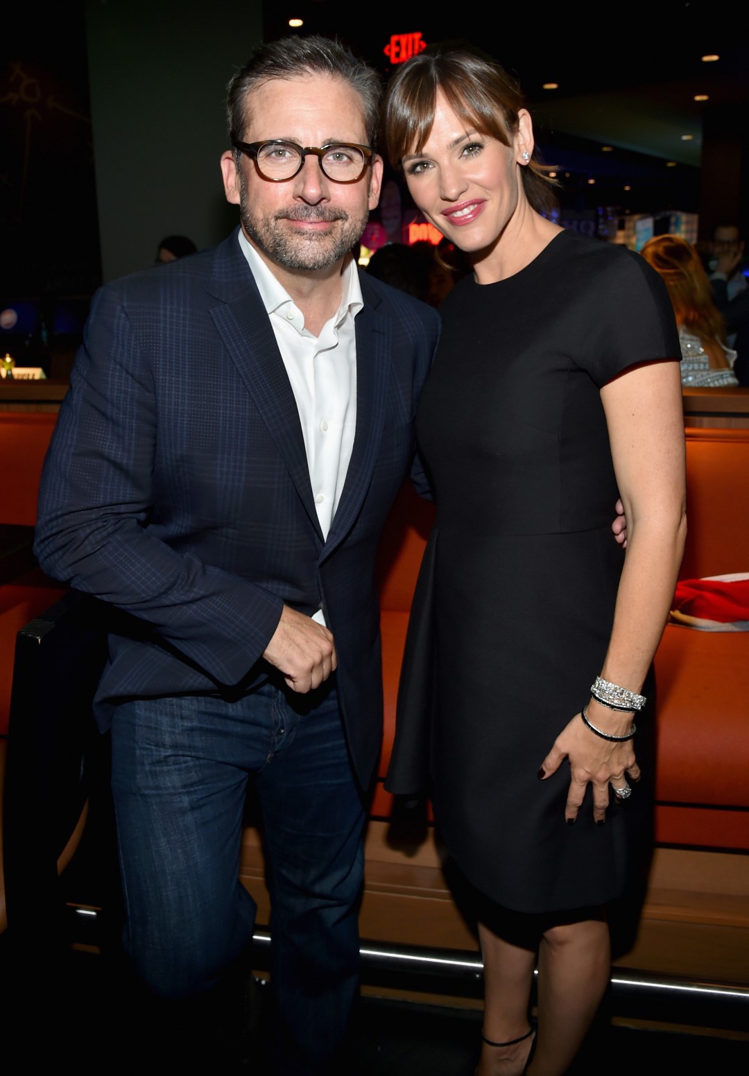 Jennifer Garner and Steve Carell at event of Aleksandras ir baisiai, labai siaubingai nesekminga diena (2014)