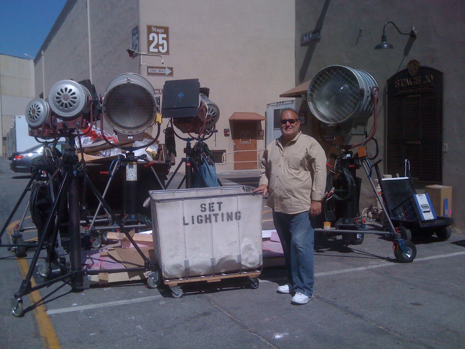On the Warner Brothers Studio Lot