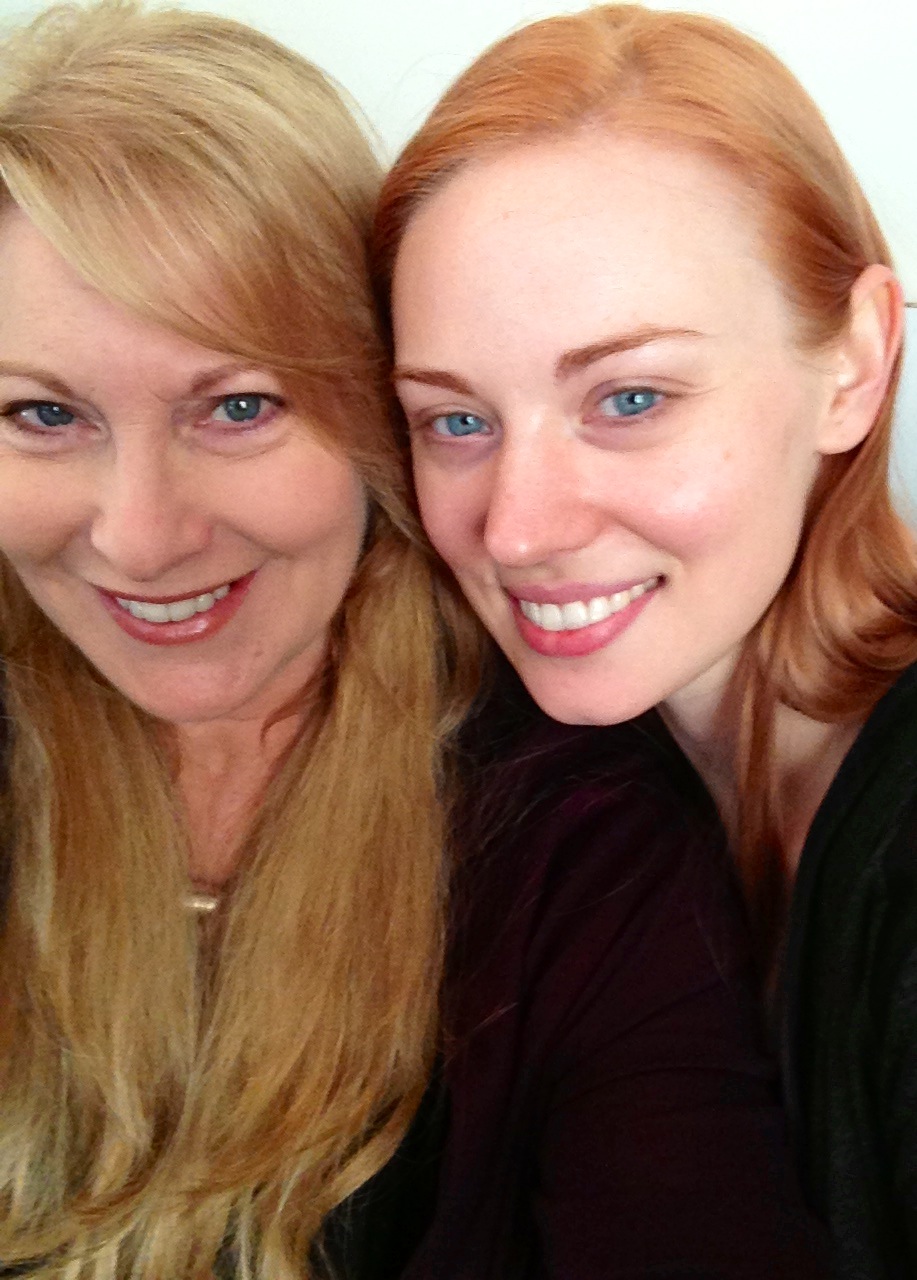 Catherine Carlen and Deborah Ann Woll (True Blood) on Location for The Automatic Hate/Dir. Justin Lerner