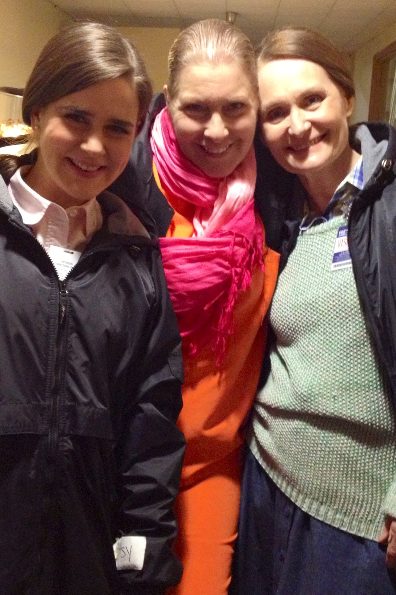 THE MINDY PROJECT ZOE JARMAN, CATHERINE CARLEN AND BETH GRANT...