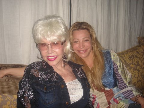 Pin Up Icon JEANNE CARMEN & Pop Icon TAYLOR DAYNE at SKYBAR at the MONDRIAN HOTEL: West Hollywood, California