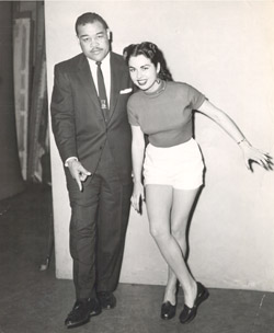 JEANNE CARMEN & Heavyweight Boxing Champ JOE LOUIS