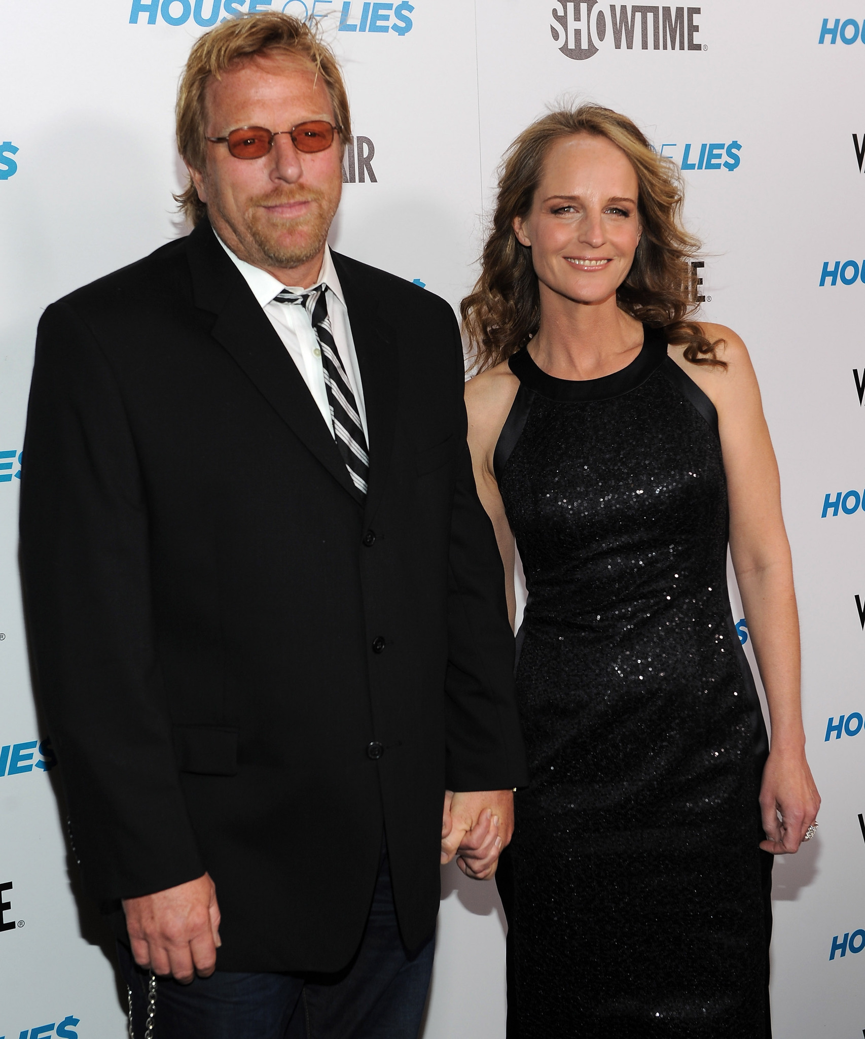 Helen Hunt and Matthew Carnahan at event of House of Lies (2012)