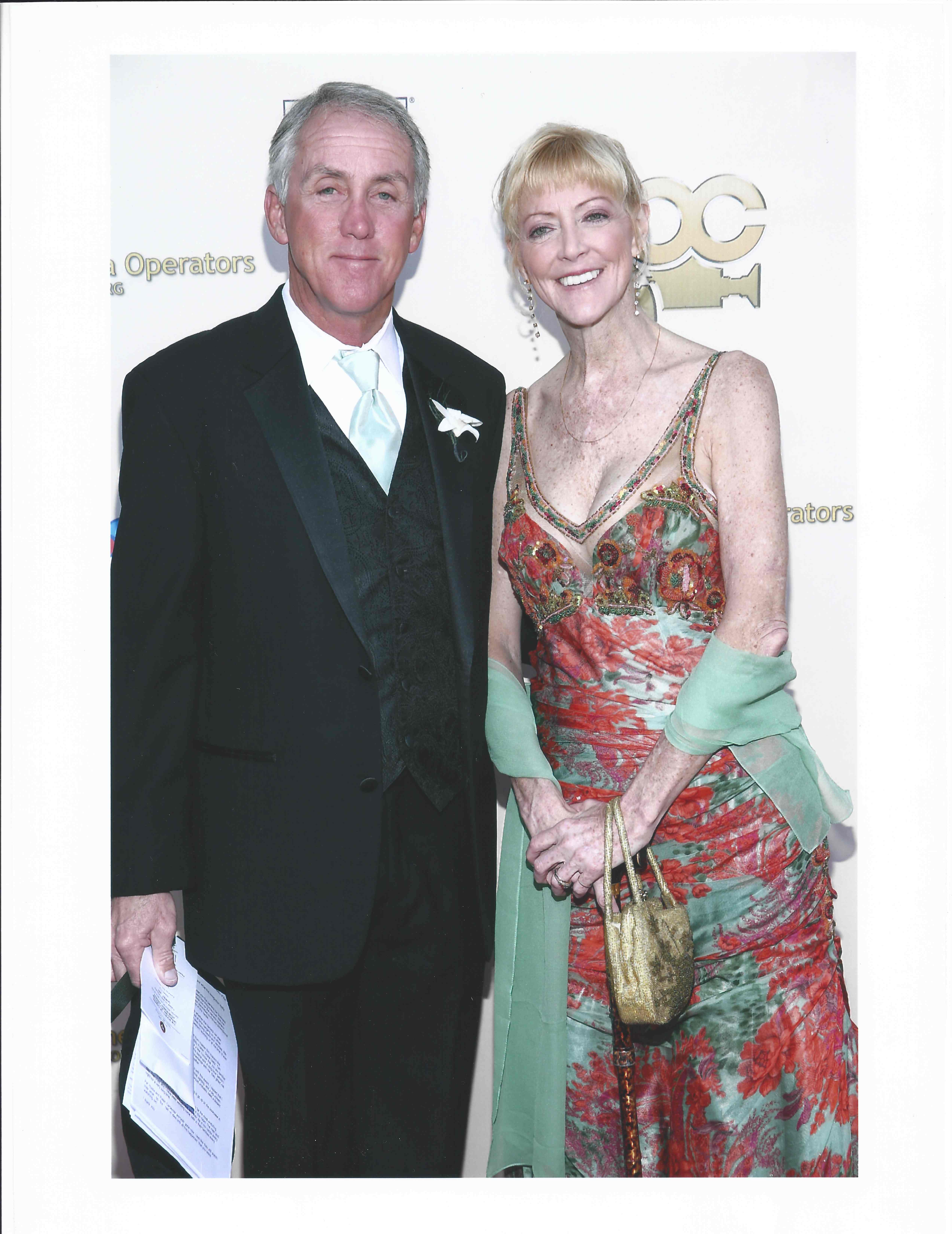 Society of Camera Operators Awards 2014 (with Wife Leslie Carpenter)