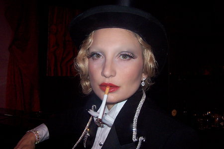 As Marlene Dietrich in the 2005 Edgemar production of 