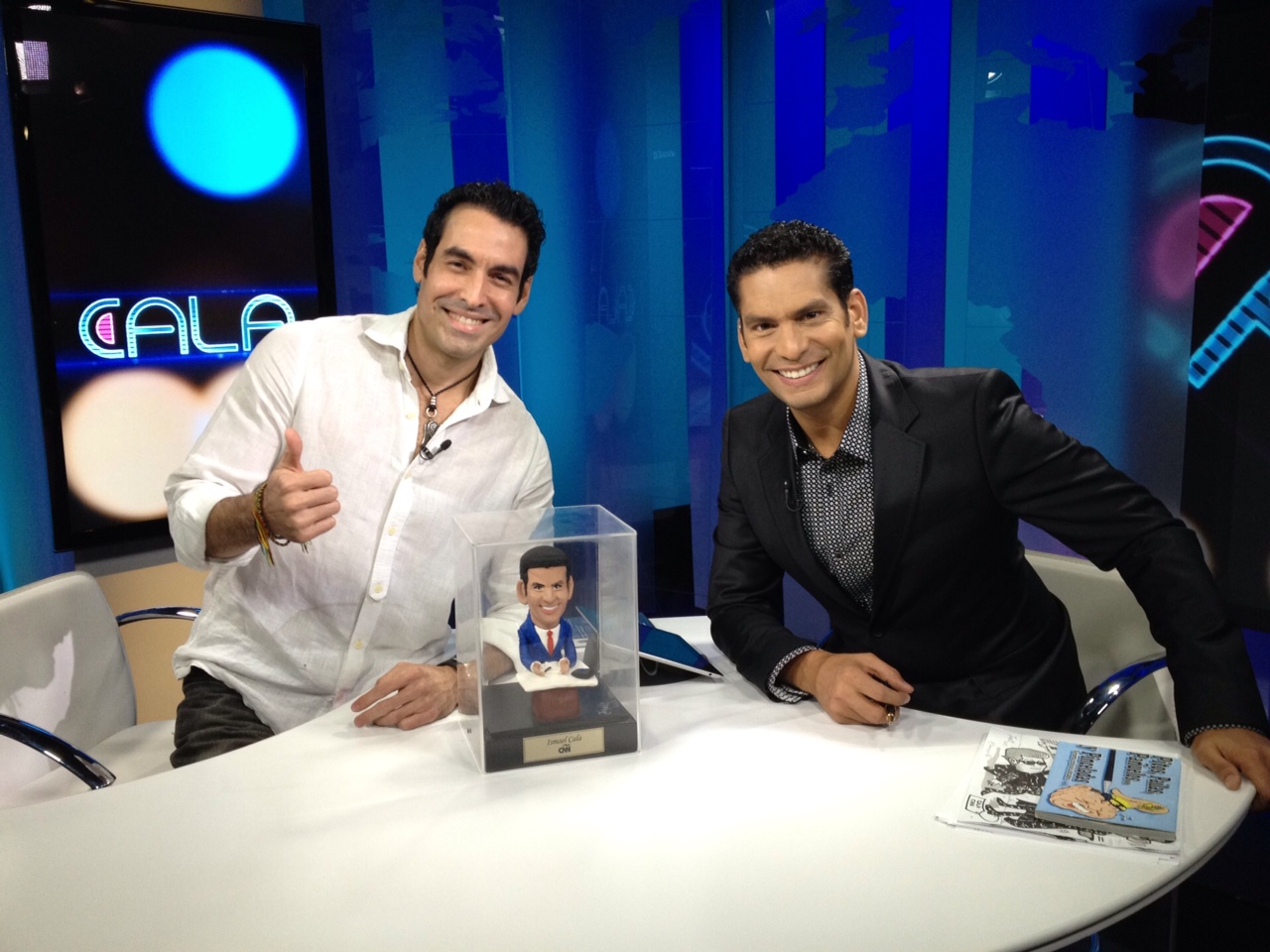 CNN, Cala TV Talk Show Interview 2012, with Ismael Cala.