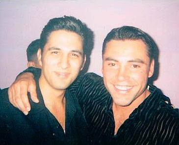 Erick Carrillo and Oscar De La Hoya