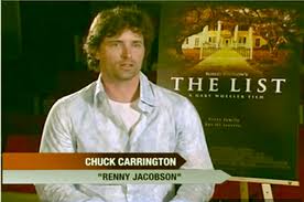 Chuck being interviewed for his role in 'The List'