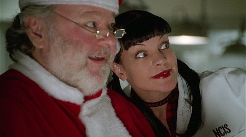 With Pauley Perrette in NCIS