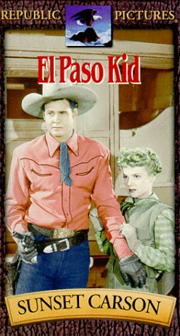 Sunset Carson and Marie Harmon in The El Paso Kid (1946)