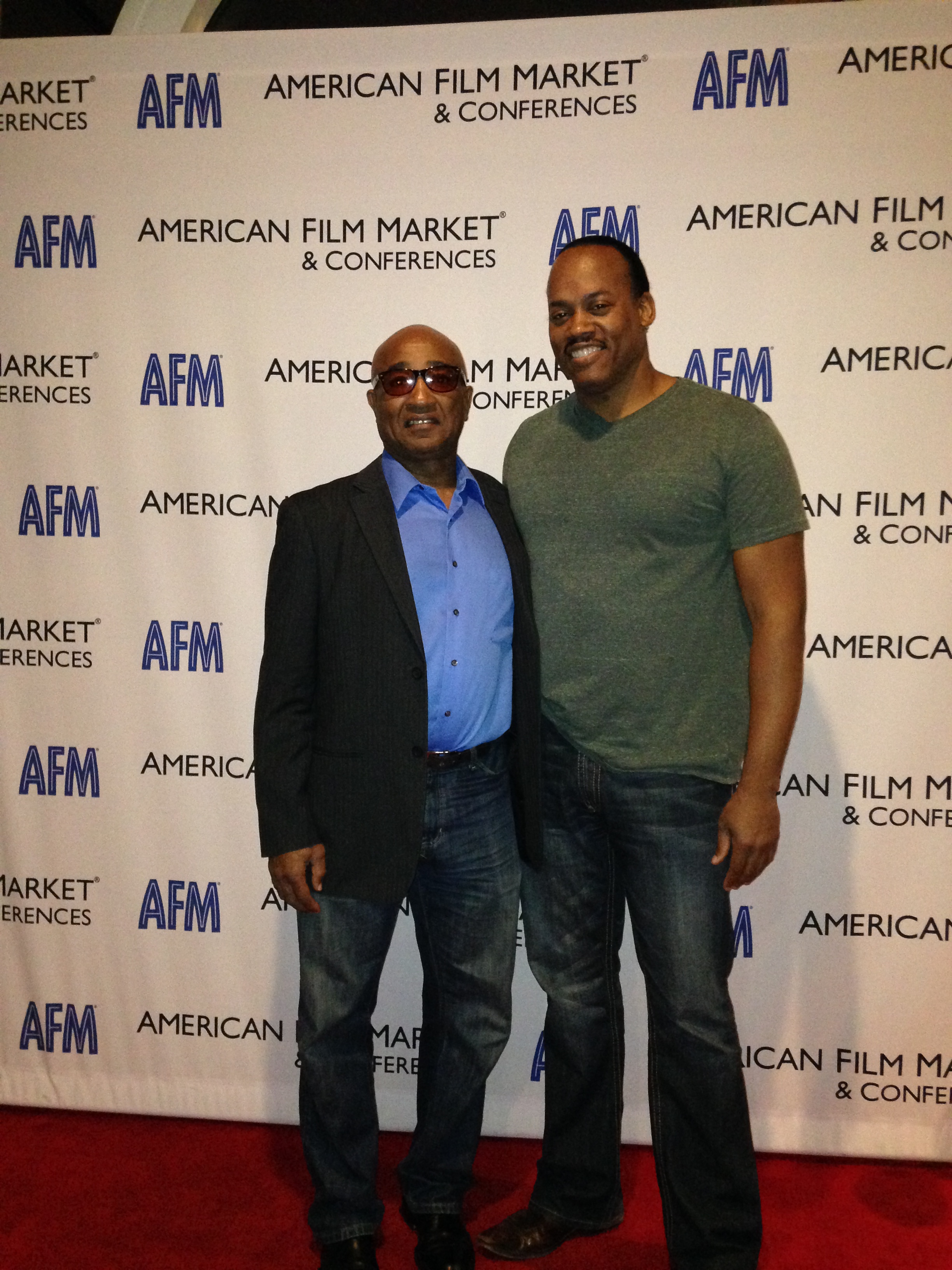 AFM 2014. Chilling in the Loews Hotel with Mr. Solomon J LeFlore, film finance guru and Producer on 