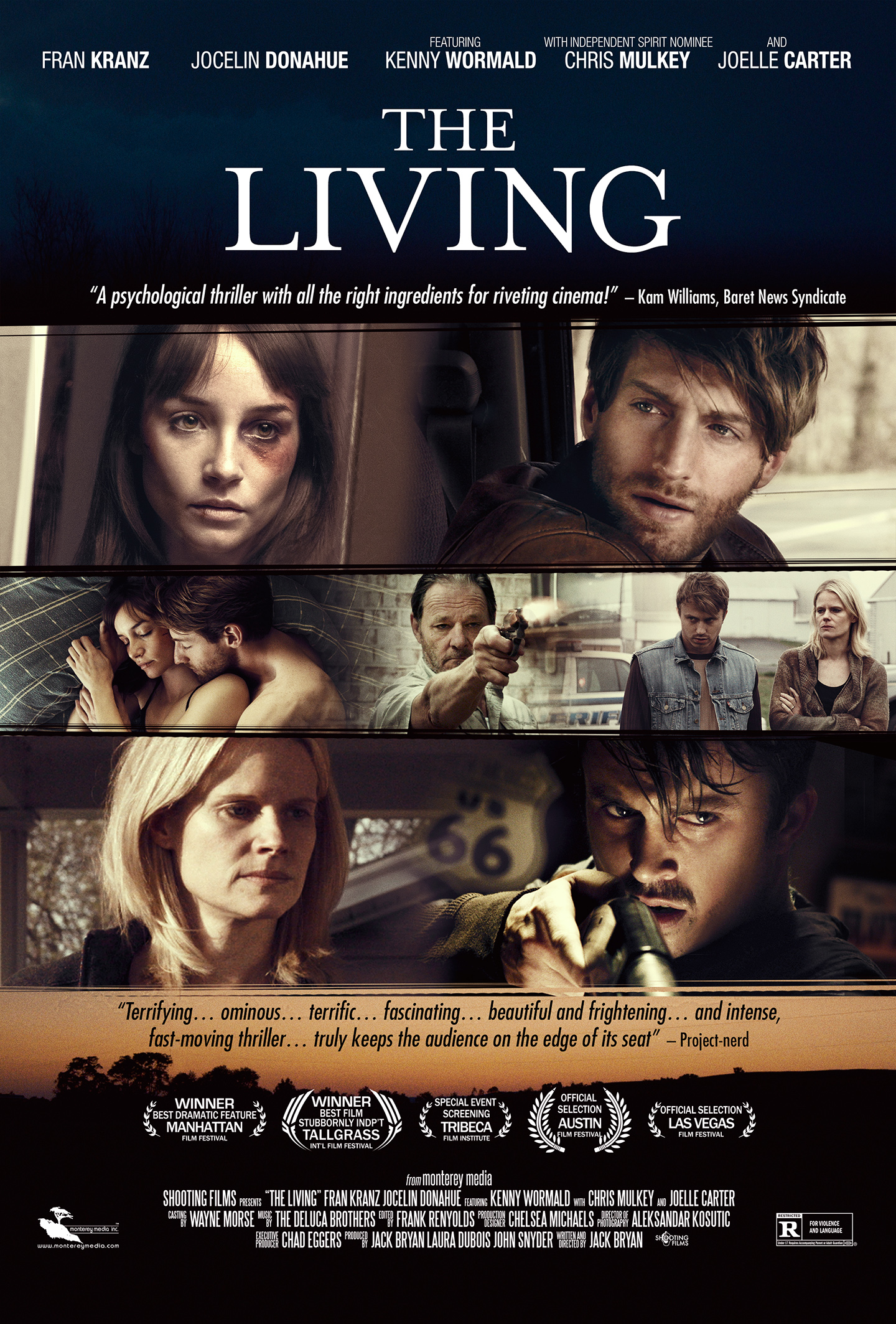 Joelle Carter, Fran Kranz, Chris Mulkey, Erin Cummings, Kenny Wormald and Jocelin Donahue in The Living (2014)