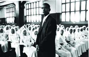 Denzel Washington as Malcolm X