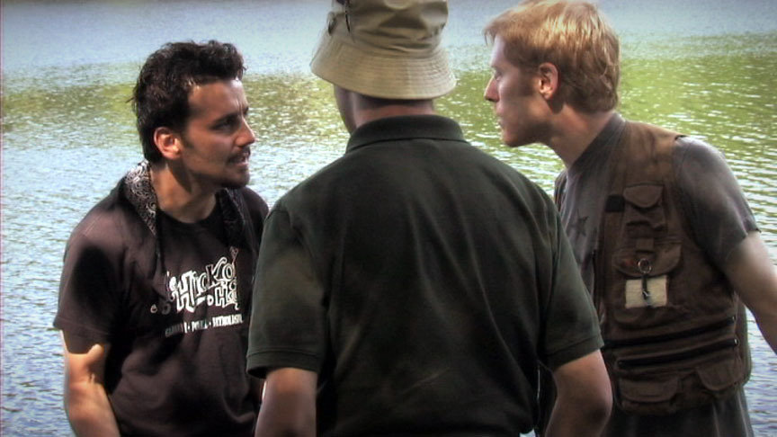 Max Casella, Anthony Rapp and Chance Pinnell in Scaring the Fish (2008)