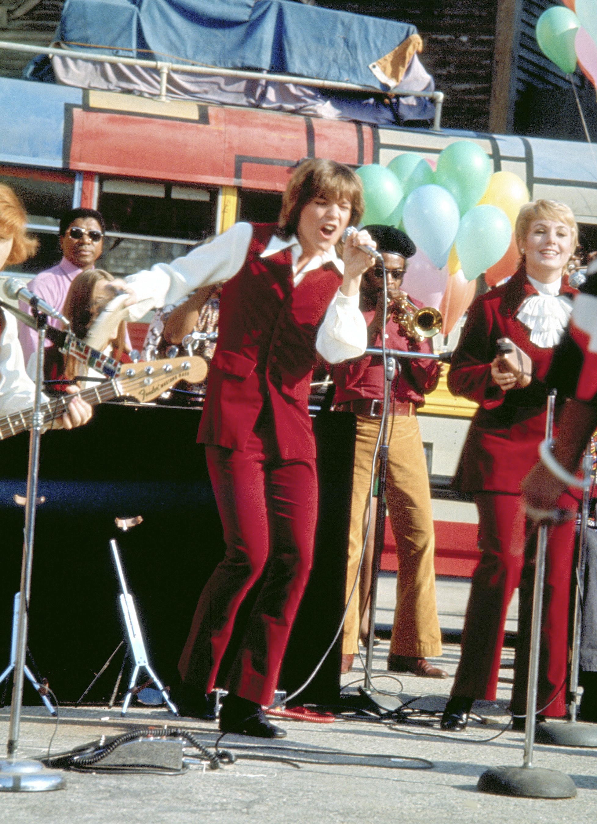 Still of David Cassidy and Shirley Jones in The Partridge Family (1970)