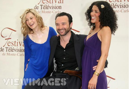 Monte Carlo TV Festival with Klea Scott (right) and Camille Sullivan