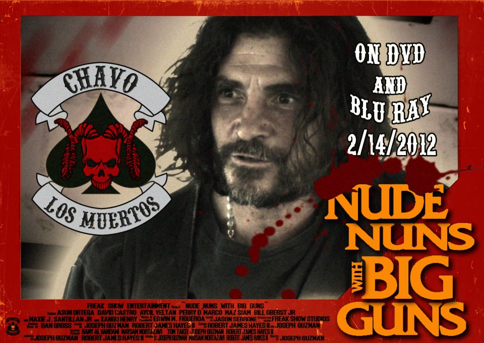 As Chavo, NUDE NUNS WITH BIG GUNS, 2010.