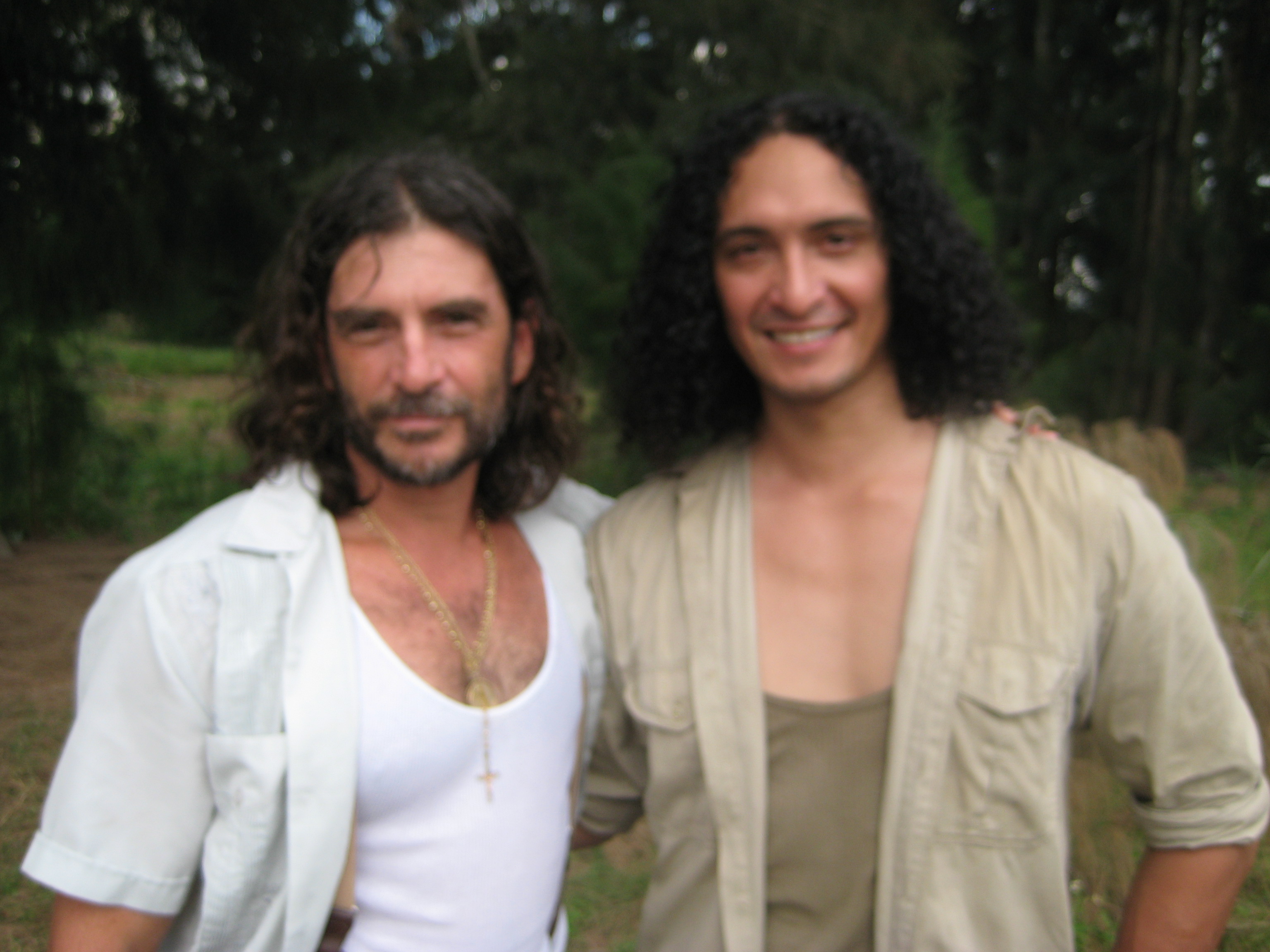 Carlos and Emilio(Eddie Bolero)in THROUGH THE EYE, 2010.