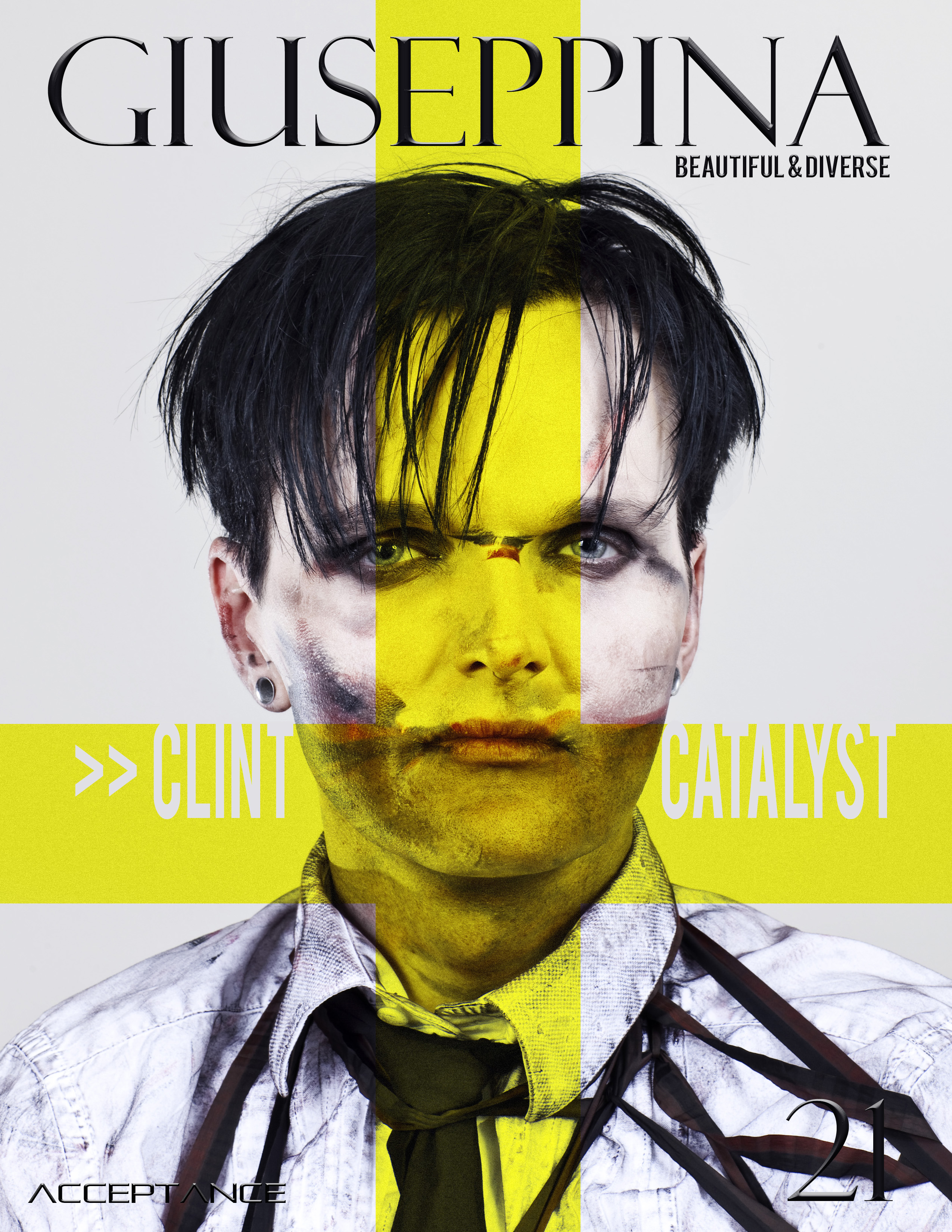 Clint Catalyst : Cover of Giuseppina Magazine, Issue 21 [Aug/Sept 2014]