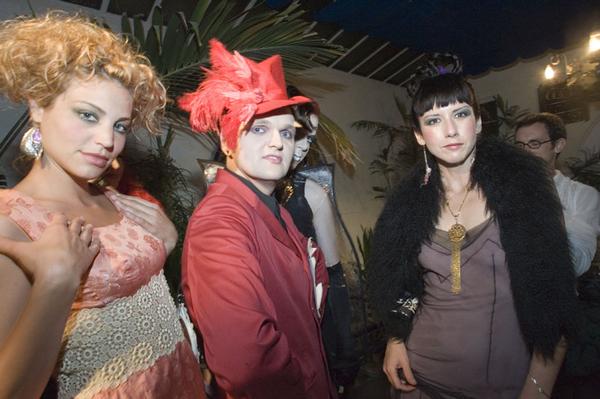 Lisa D'Amato, Clint Catalyst and Gemma in a scene from POX, a feature directed by Lisa Hammer