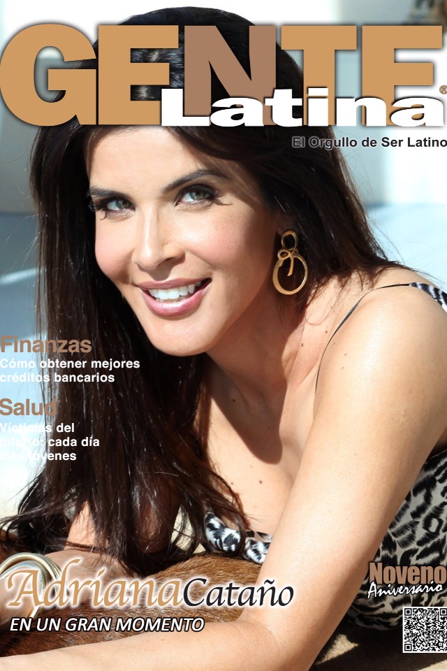 Gente Latina Magazine Cover