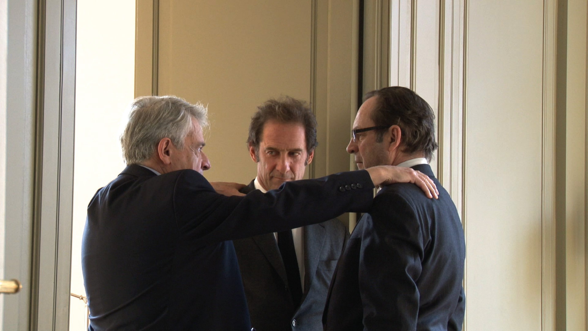Still of Alain Cavalier and Vincent Lindon in Pater (2011)