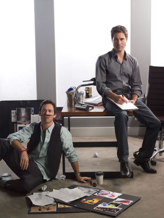 Still of Eric McCormack and Tom Cavanagh in Trust Me (2009)