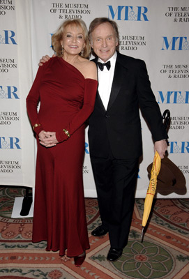 Dick Cavett and Barbara Walters